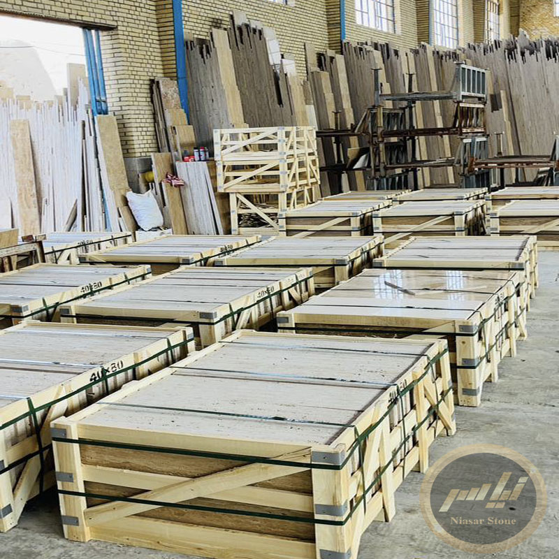 بارگیری برای صادرات صنایع سنگ نیاسری