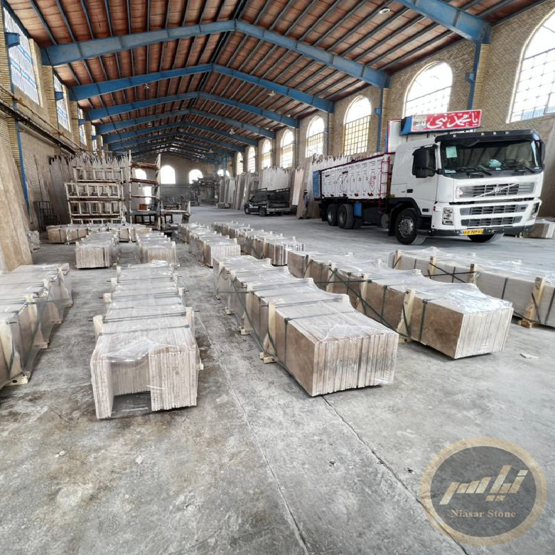 صادرات صنایع سنگ نیاسری